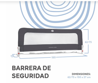 MS Barrera cama nido de 150 cm