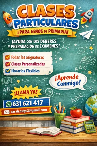 Clases particulares online para primaria