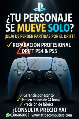 Reparación mandos PS4 y PS5 - Drift