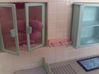 muñeca chabel cocina  solo le falta el plastico de