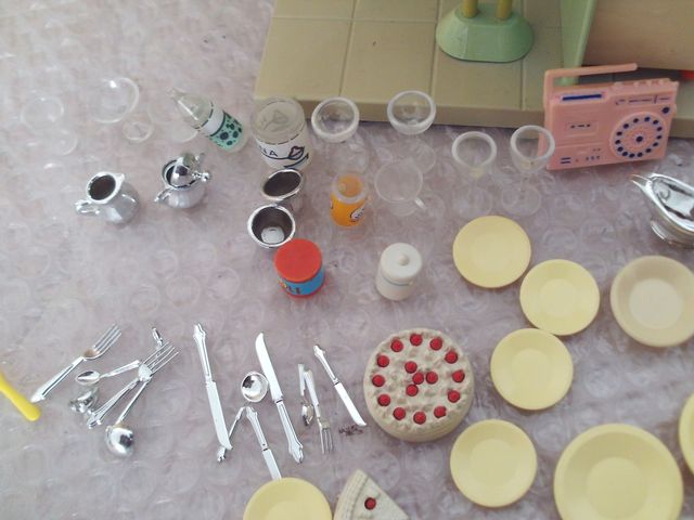 muñeca chabel cocina  solo le falta el plastico de