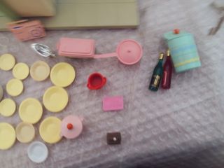 muñeca chabel cocina  solo le falta el plastico de