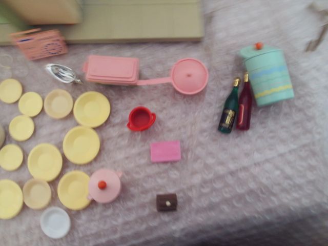 muñeca chabel cocina  solo le falta el plastico de