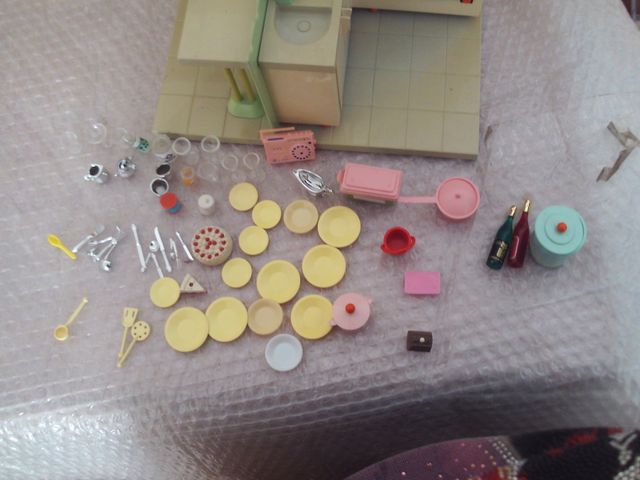 muñeca chabel cocina  solo le falta el plastico de