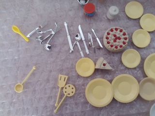 muñeca chabel cocina  solo le falta el plastico de