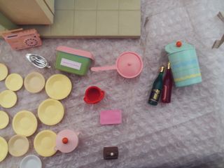 muñeca chabel cocina  solo le falta el plastico de