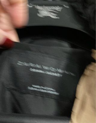 Abrigo Zara Mujer Talla M Negro