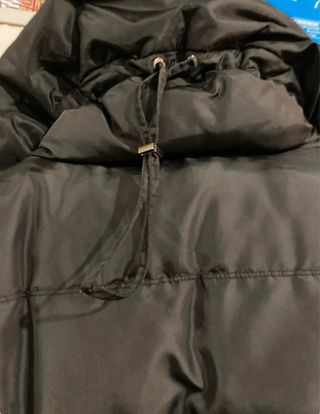 Abrigo Zara Mujer Talla M Negro