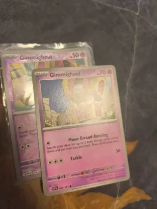 Carta Pokémon Gimmighoul 019/063