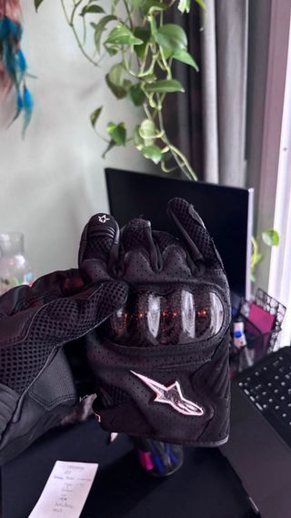 Guantes de moto Alpinestars negros