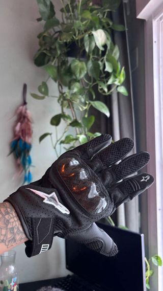 Guantes de moto Alpinestars negros