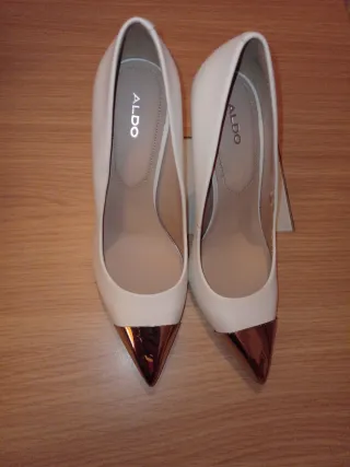 Zapatos de tacón blancos Aldo