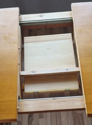 Mueble comedor, mesa madera maciza 6 sillas regalo