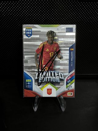 Cromo Firmado Nico Williams FIFA 365