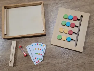 Juego Montessori Colores y Formas