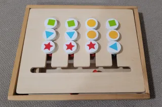 Juego Montessori Colores y Formas
