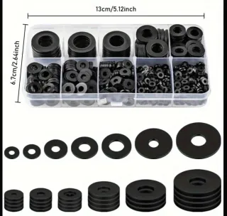 Kit 500 Arandelas de Nylon M2–M12
