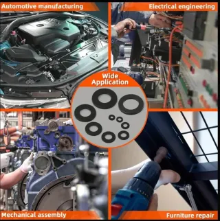 Kit 500 Arandelas de Nylon M2–M12