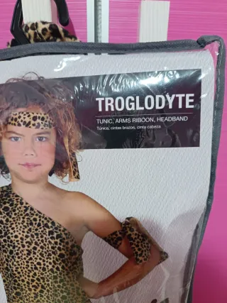 Disfraz Troglodita Talla 10-12 Años