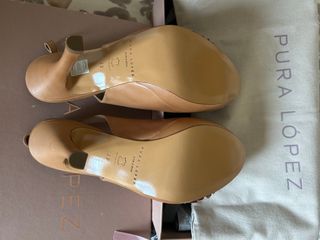 Sandalias sin estrenar, de vestir, color camel