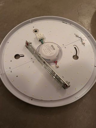 Plafón de techo moderno blanco led