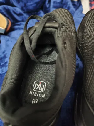 Zapatillas de seguridad NIEION hombre negras