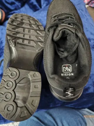 Zapatillas de seguridad NIEION hombre negras