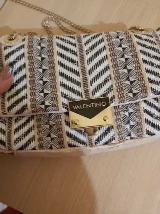 Borsa Valentino Beige Multicolor