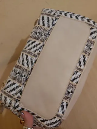 Borsa Valentino Beige Multicolor
