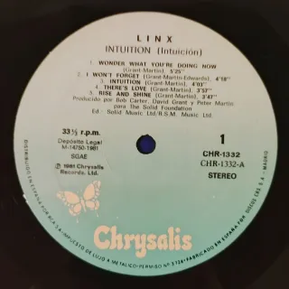 Vinilo Linx Intuition R&B Soul