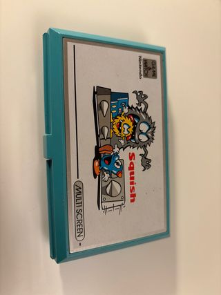 Nintendo Game & Watch Squish Años 80