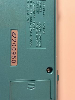 Nintendo Game & Watch Squish Años 80