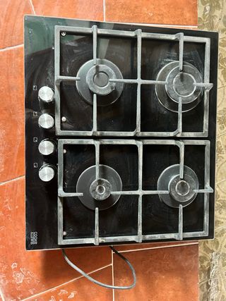 Placa de gas Cooke & Lewis 4 fuegos