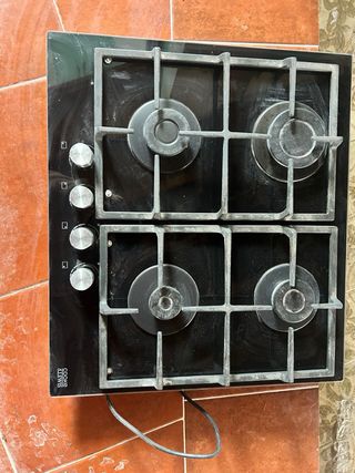 Placa de gas Cooke & Lewis 4 fuegos