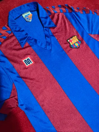 Camiseta Barcelona Meyba 1982/89 Versión sin red