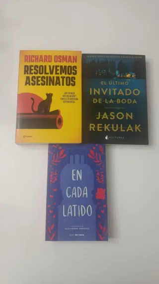 Lote 3 libros