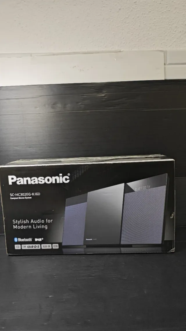 Panasonic SC-HC302EG-K Micro Hi-Fi Bluetooth Negro