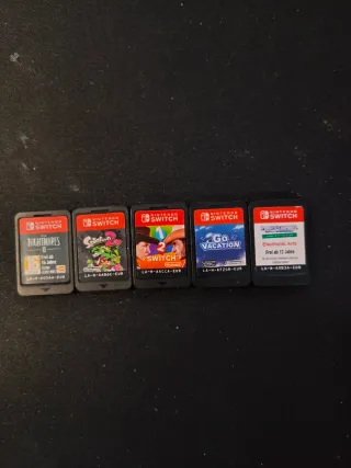 Lote 5 juegos Nintendo Switch