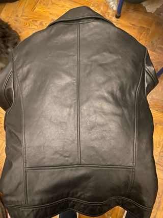 Casaco Pele Zara Man Preto