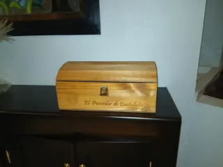 Baúl de madera El Pescador de Cantabria