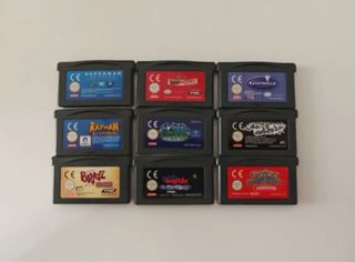 Lote 9 Juegos Game Boy Advance originales