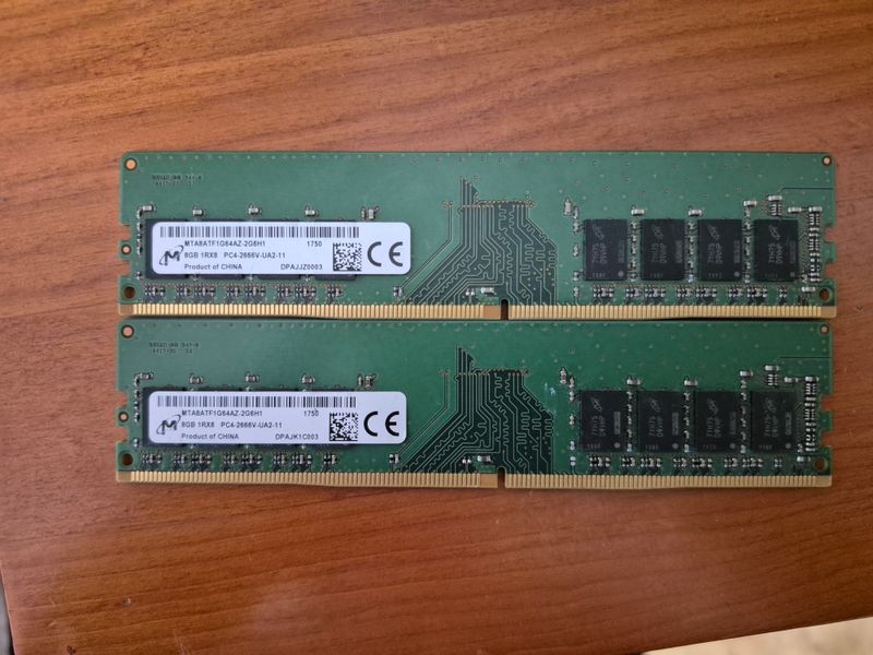 16Gb-DDR4 / 2x8Gb - 2666Mhz