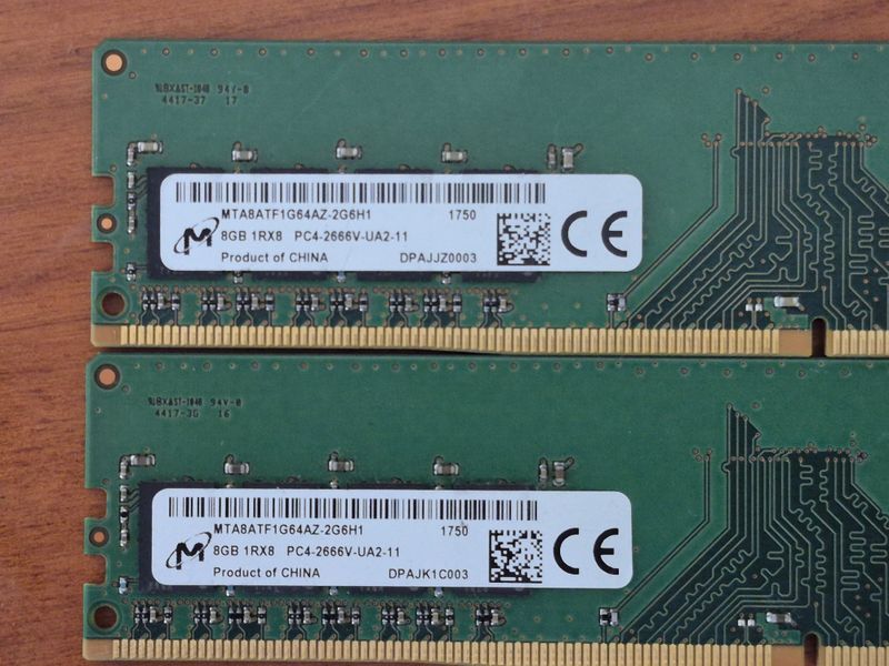 16Gb-DDR4 / 2x8Gb - 2666Mhz afbeelding 2