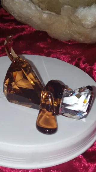 Perro Swarovski Cristal Original Caja