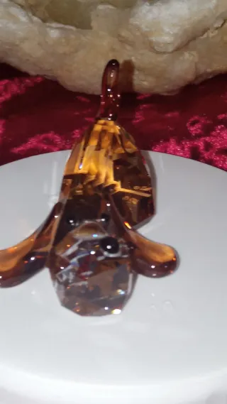 Perro Swarovski Cristal Original Caja