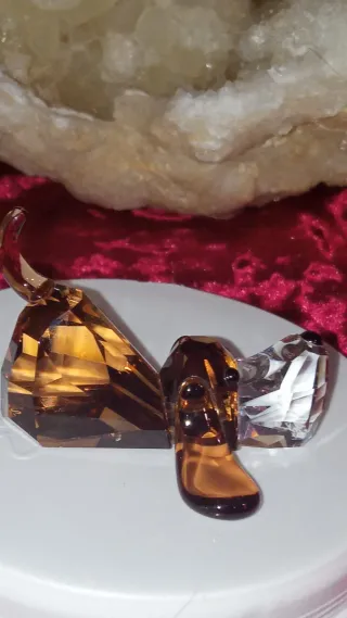 Perro Swarovski Cristal Original Caja