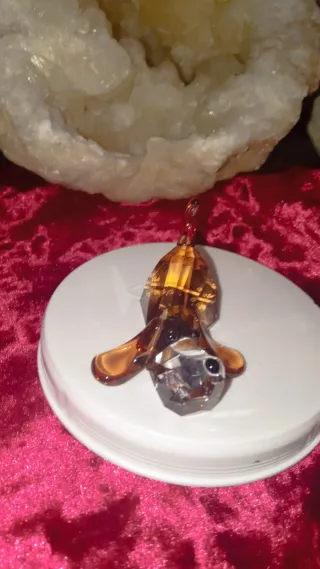 Perro Swarovski Cristal Original Caja