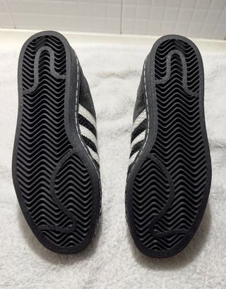 Adidas Superstar II Cocodrilo Negro Blanco