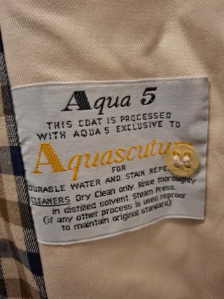 Trench Aquascutum Made in England