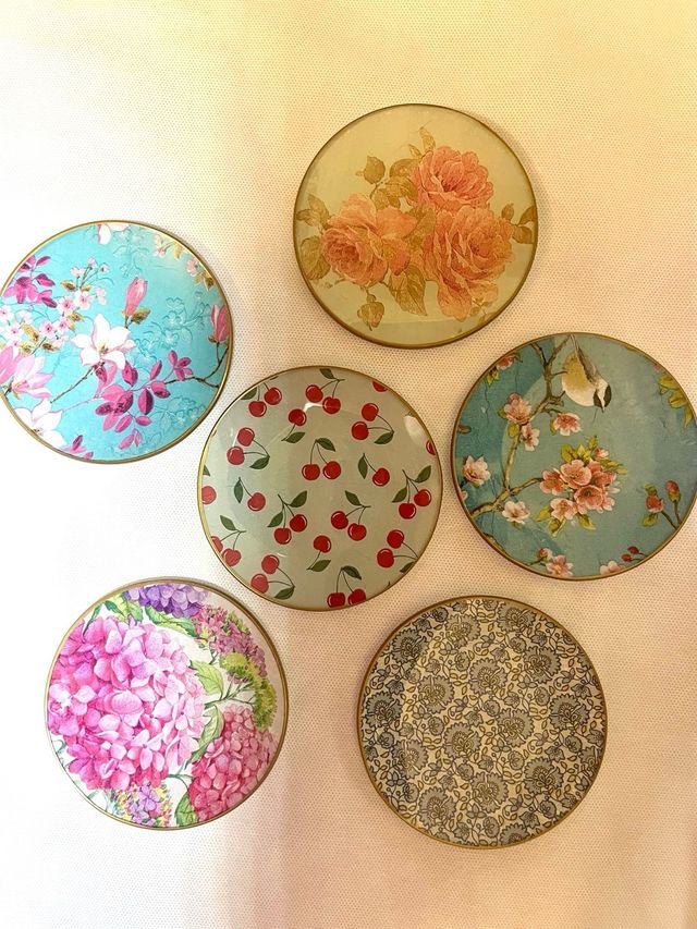 Platito decorado de pan  12 cms.